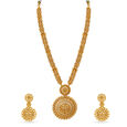 Queenly Filigree Gold Necklace Set,,hi-res 
