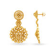 Queenly Filigree Gold Necklace Set,,hi-res 4