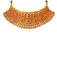 Majestic Geometric Gold Necklace Set,,hi-res 2