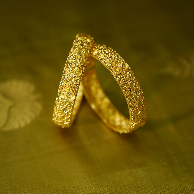 Magnificent Gold Bangles,,hi-res