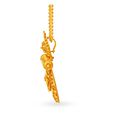 Magnificent Antique Gold Pendant and Earrings Set,,hi-res 3