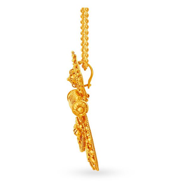 Magnificent Antique Gold Pendant and Earrings Set,,hi-res 3