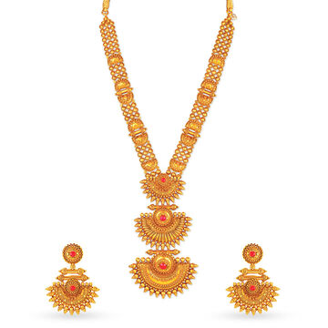 Timeless Stunning Gold Necklace Set