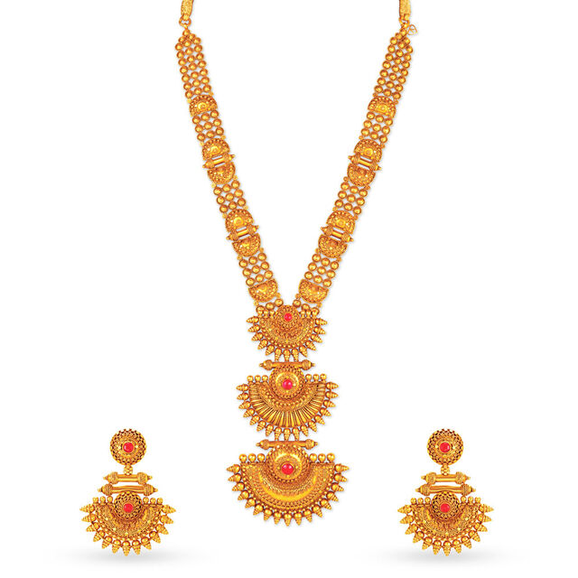 Timeless Stunning Gold Necklace Set,,hi-res 