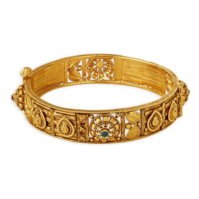 Tanishq 22 Karat Gold Bangles,,hi-res 