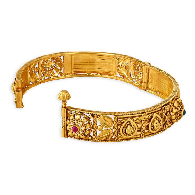 Tanishq 22 Karat Gold Bangles,,hi-res 2