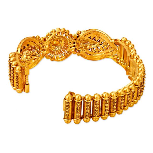 Tanishq 22 Karat Gold Bangles,,hi-res