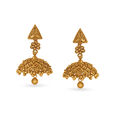 Ornate Floral Gold Necklace Set,,hi-res 3