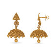 Ornate Floral Gold Necklace Set,,hi-res 4