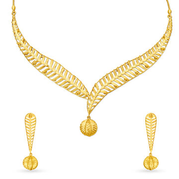 Ethereal Gold Neckwear Set