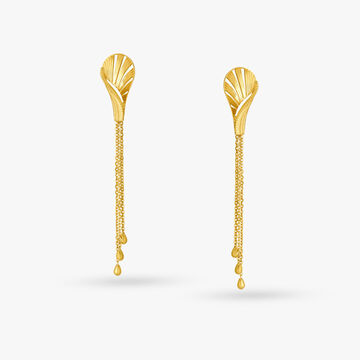 Sophisticated Long Drop Earrings