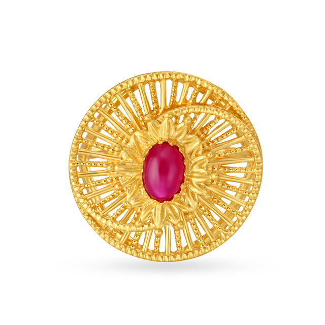 Circular Gold Ring for Tradiitonal Ensemble 4