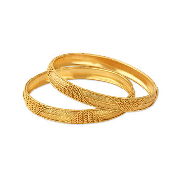 Eclectic Gold Bangle