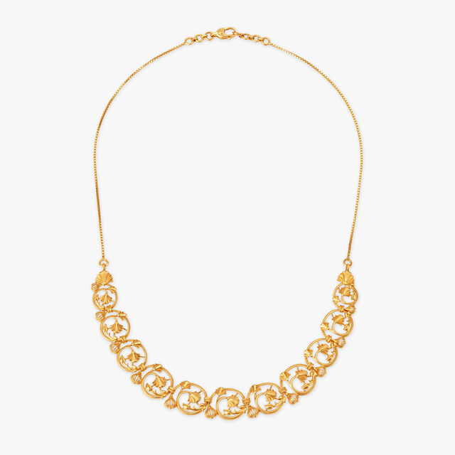 Tanishq Gold Necklace Set,,hi-res 2