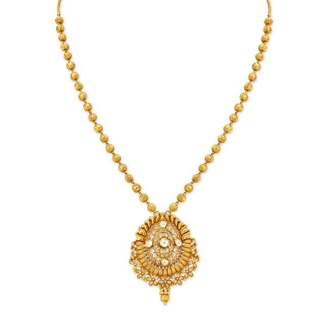 Splendid Gold Necklace Set,,hi-res