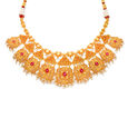 Stately Gold Neckwear Set Perfect for Any Bride,,hi-res 2