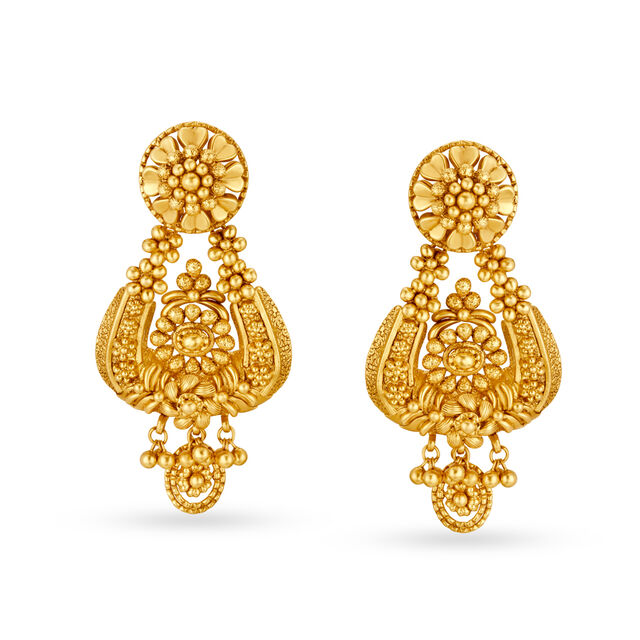 Queenly Gold Necklace Set Perfect for Any Bride,,hi-res 3