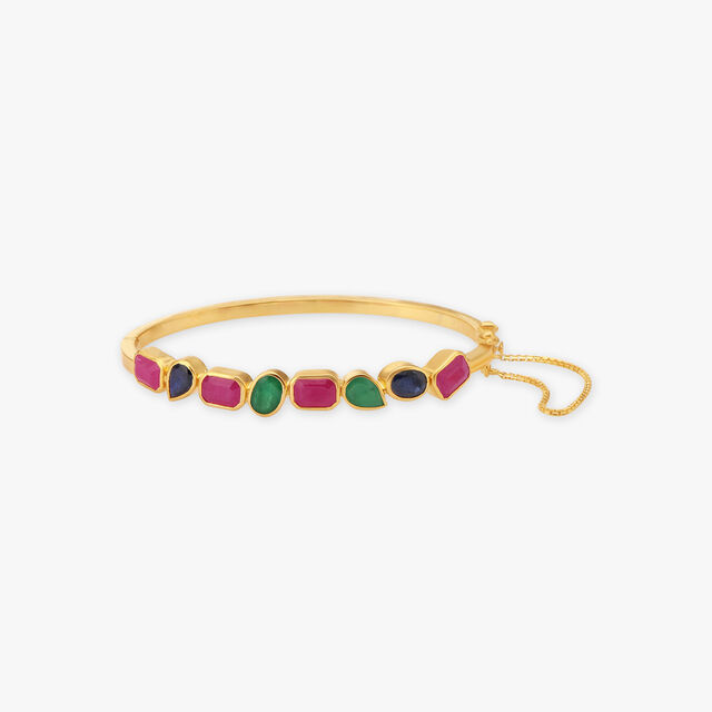 Contemporary Geometry Bangle 