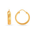 Brilliant Gold Hoop Earrings,,hi-res 2