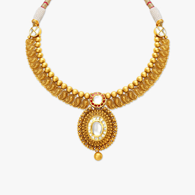 Stunning Kundan Necklace,,hi-res 2