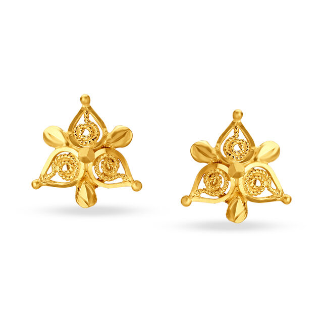 Classic Three Layered Jhumkas,,hi-res 4