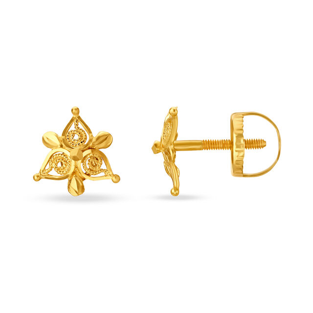 Classic Three Layered Jhumkas,,hi-res 5