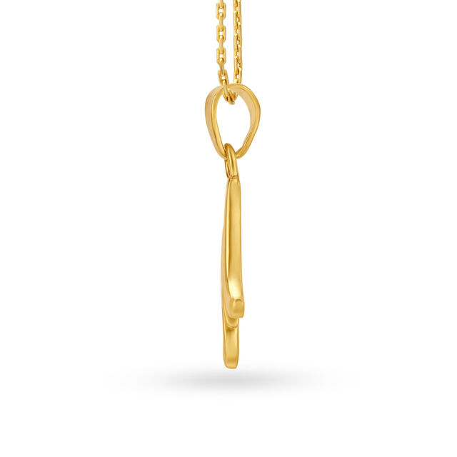 Alphabet M Pendant 2