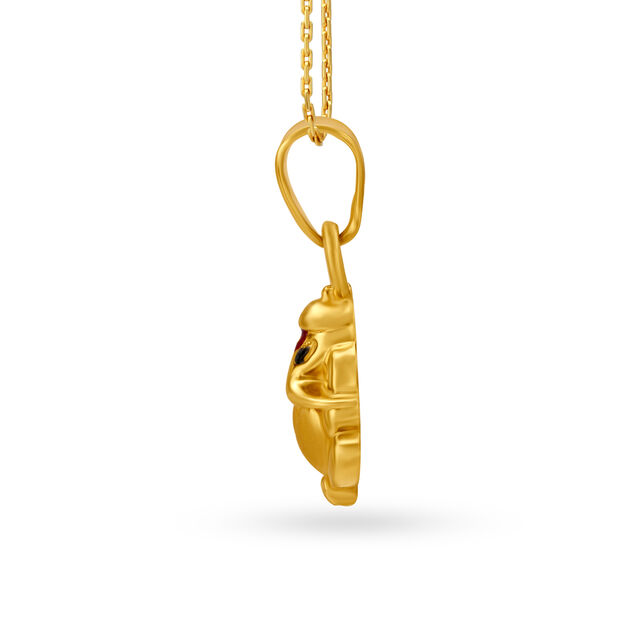 Sacred Gold Pendant 2