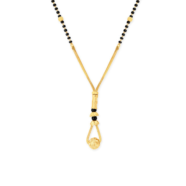 Loop and Orb Mangalsutra,,hi-res