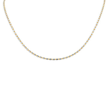 Graceful Beaded Gold Chain