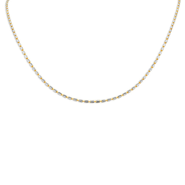 Graceful Beaded Gold Chain,,hi-res 