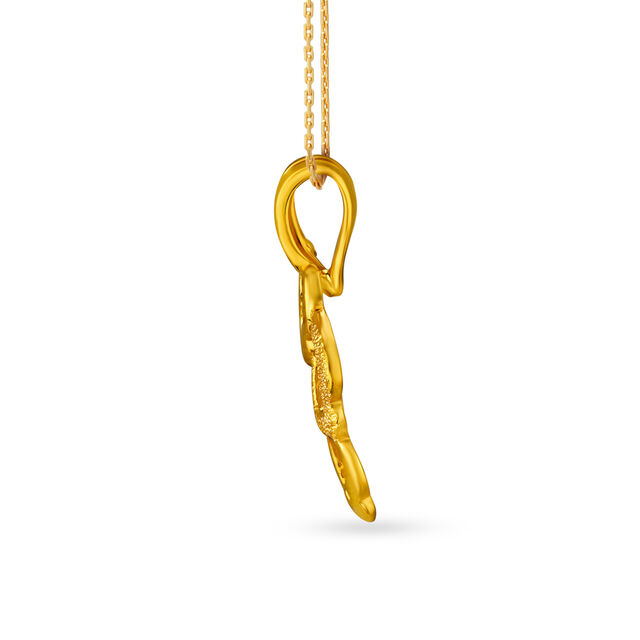22 Karat Yellow Gold Pendant 2