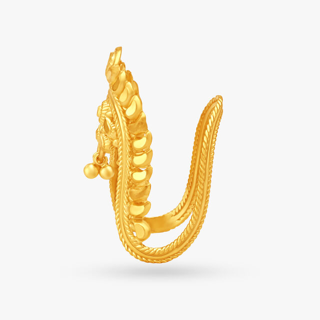 Splendour Gold Finger Ring
