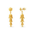 Bold Layered Gold Jhumkas 2