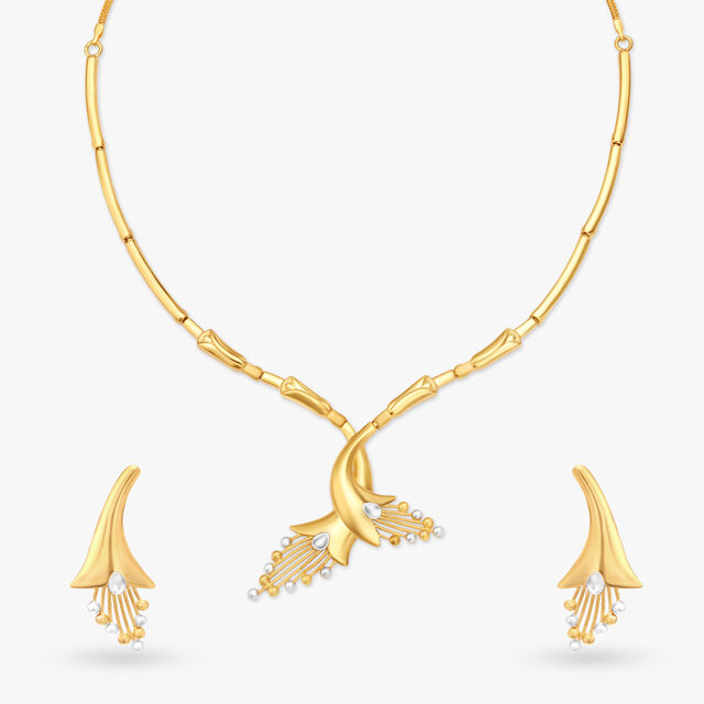 Twisting Tales Collar Necklace Set 