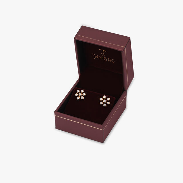 Shimmering Opulence Diamond Stud Earrings,,hi-res