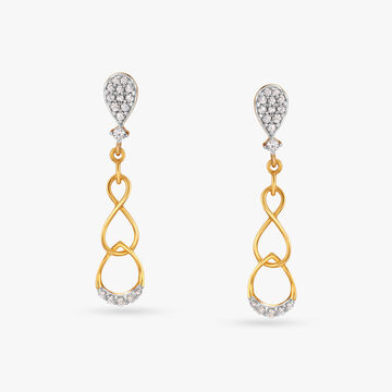 Understated Glam Drop Earrings