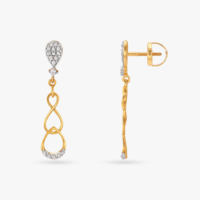 Understated Glam Drop Earrings 2
