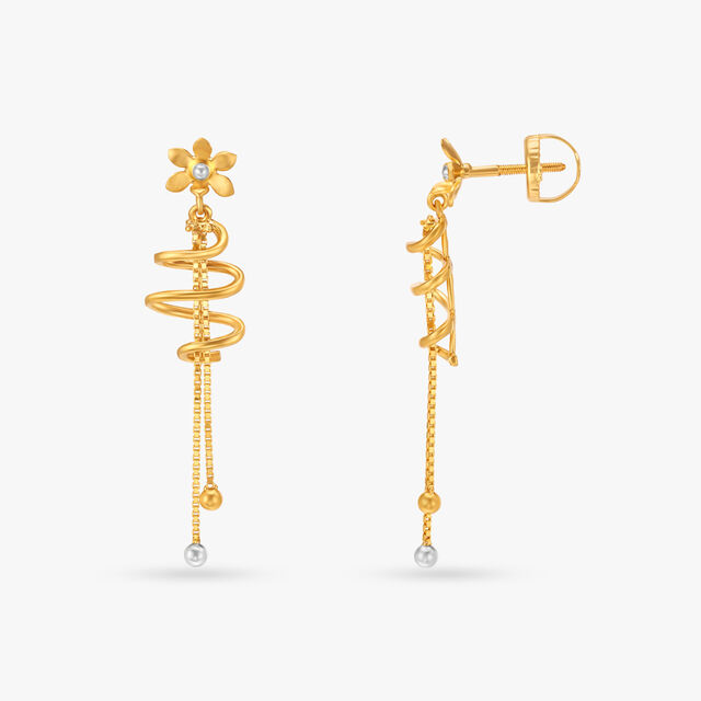 Majestic Radiance Drop Earrings 2