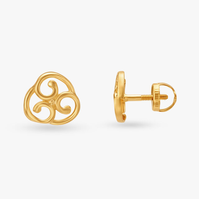 Refined Simplicity Stud Earrings 2