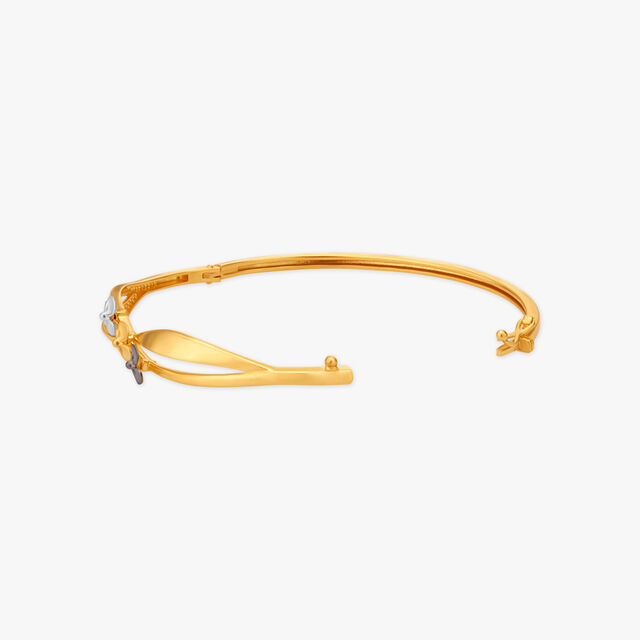 Gilded Blossoms Bangle,,hi-res