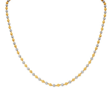 Exuberant Floral Gold Chain