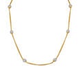 Beautiful Gold Chain With Beads,,hi-res 