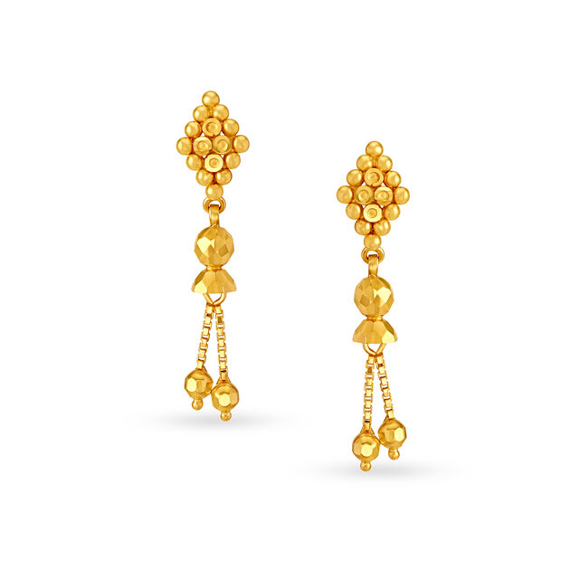 Traditional Graceful Drop Earrings,,hi-res