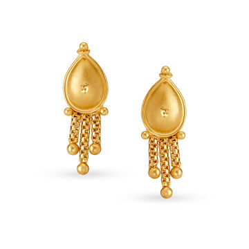Abstract Traditional Drop Earrings