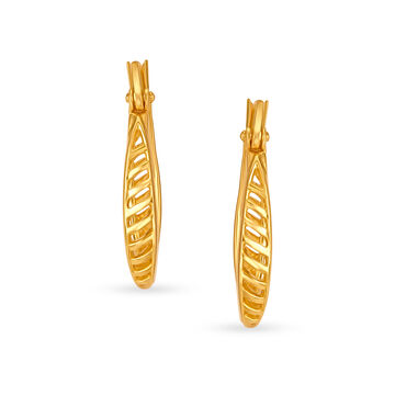 Brilliant Minimalistic Hoop Earrings