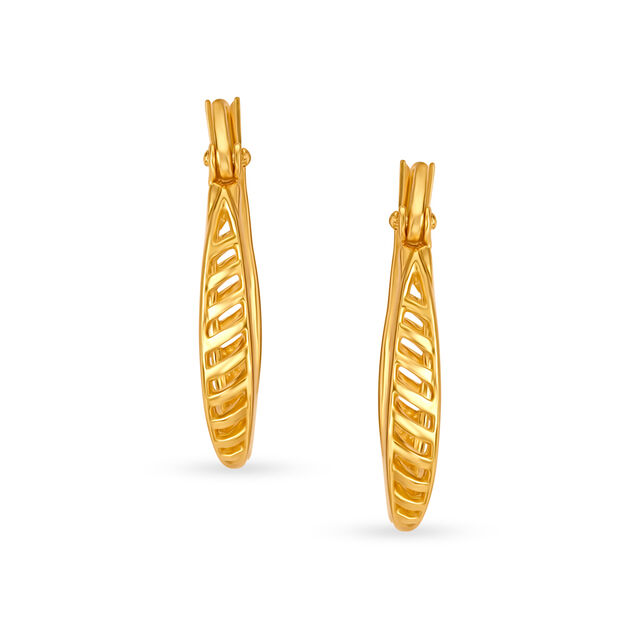 Brilliant Minimalistic Hoop Earrings,,hi-res 