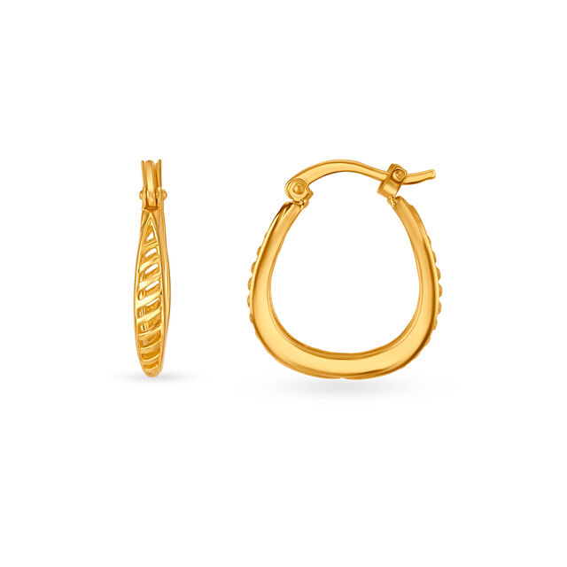 Brilliant Minimalistic Hoop Earrings,,hi-res 2