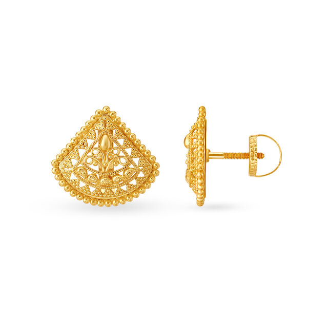 Dazzling Traditional Stud Earrings 2