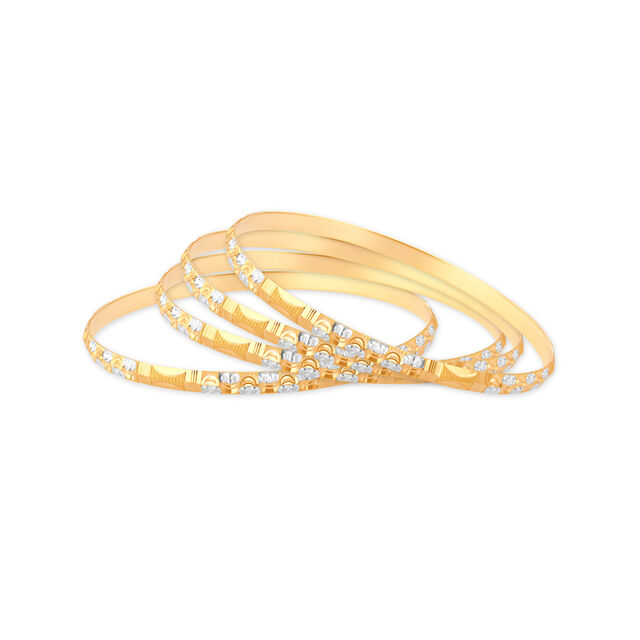 Splendid Dainty Gold Bangle 